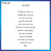 FRA 06 - Pai Nosso - 100cm x 46cm