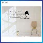 FRA 04 - Charles Chaplin - 120cm x 40cm