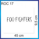 ROC 17 - FOO FIGHTERS - 45cmx9,5cm