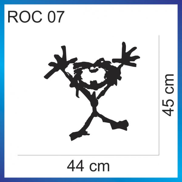 ROC 07 - REGGAE - 44cmx45cm