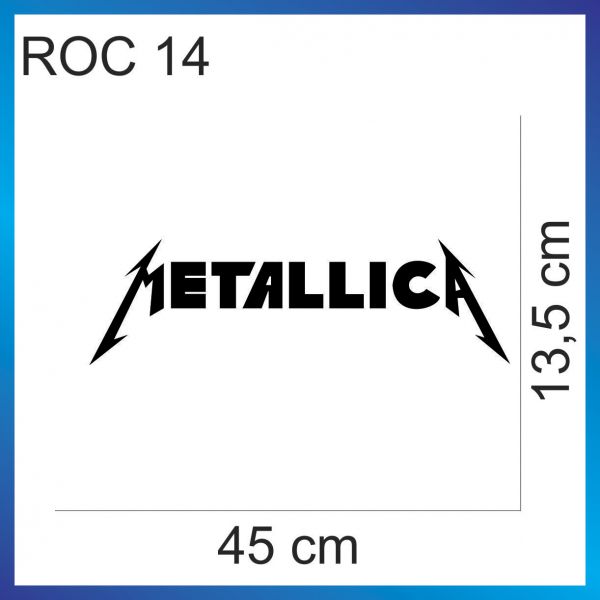 ROC 14 - METALLICA - 45cmx13,5cm