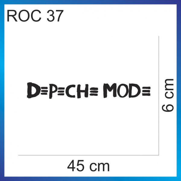 ROC 37 - DEPECHE MODE 1 - 45cmx6cm