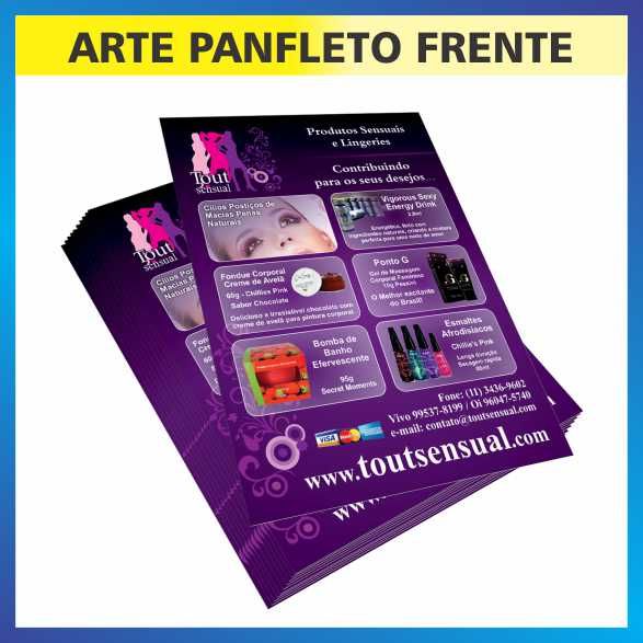 Arte Panfleto Frente