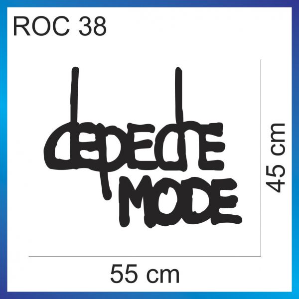 ROC 38 - DEPECHE MODE 2 - 55cmx45cm