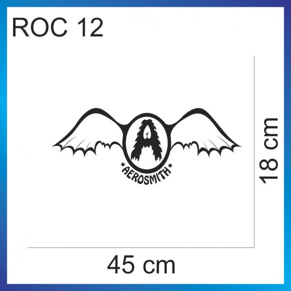 ROC 13 - AEROSMITH - 45cmx18cm